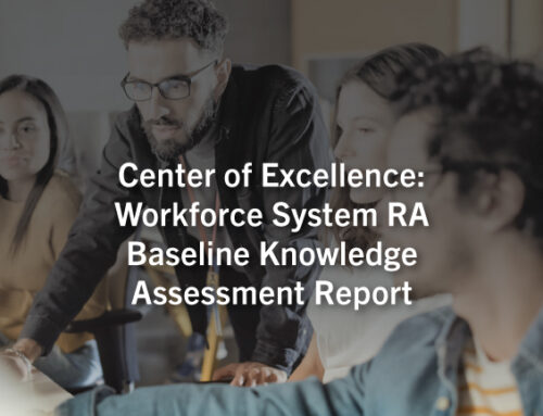 Workforce System RA Baseline Knowledge Assessment Report